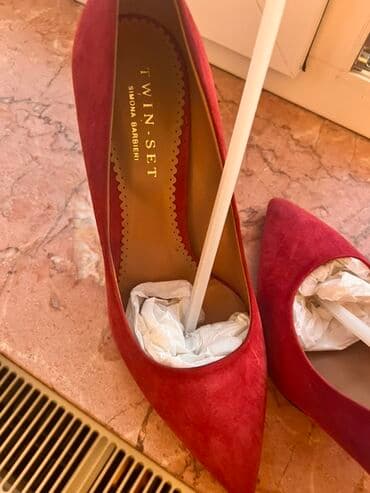 derihan ayakkabı: Qadın ayaqqabı dəsti razmer 40 1) Qara dəri klassik tuflilər - Marka — 12