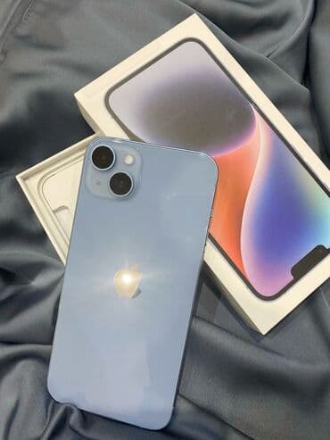 iphone 13 pro max qiymeti 2 ci el: IPhone 14, 128 ГБ, Голубой, Face ID — 1