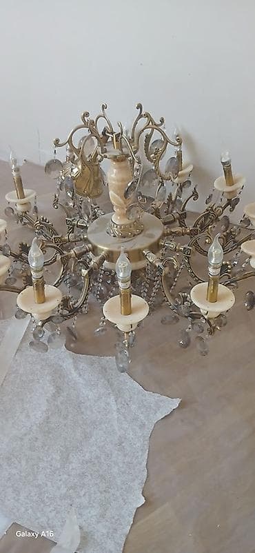 samdan: Çılçıraq, 10 və daha çox lampa, Metal — 1