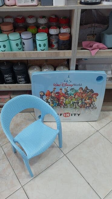 купить детский столик для кормления: Usaq ucun stol stul usaq ucun kreslo masa usaq ucun qabaq stolu — 13