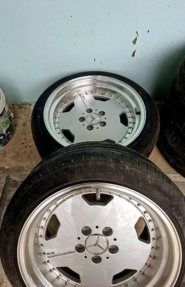 bak 100 liter: Mercedes üçün AMG/PERFORMANCE üslublu disk və şin komplekti — 4