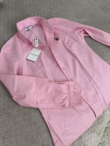 Plaşlar: Polo köynək, U.S. Polo Assn, rəng - Çəhrayı — 1