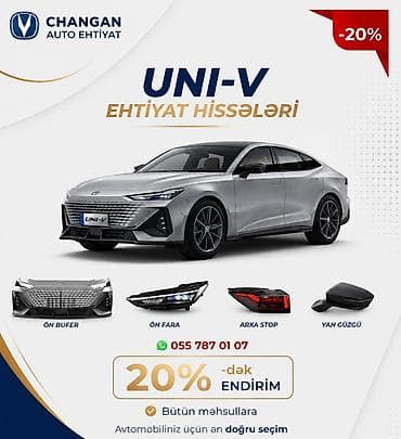 lada baqaj: Changan UNI-V ehtiyat hissələri - Modelə dəqiq uyğunluqla istehsal — 1