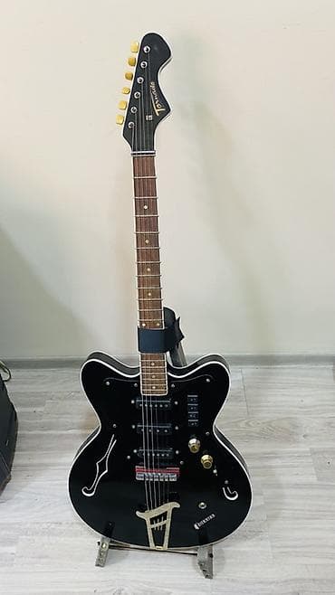 Fleytalar: Tonika “Tornado” yarım-hollow elektrik gitara - Korpus: yarım-hollow — 7