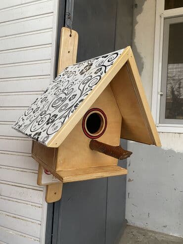 quş yuvaları: Скворечник, Quş damı. Əl işidi, özüm düzəldirəm. Bağınıza gözəllik — 4