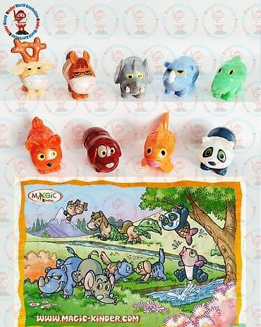 minecraft kinder joy: Kinder sürpriz seriyası – “Magic Kinder” temalı miniatür fiqurlar — 1