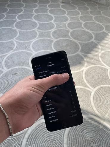 tiktok seyfe: IPhone 7 Plus, 128 GB, Jet Black, Barmaq izi — 2