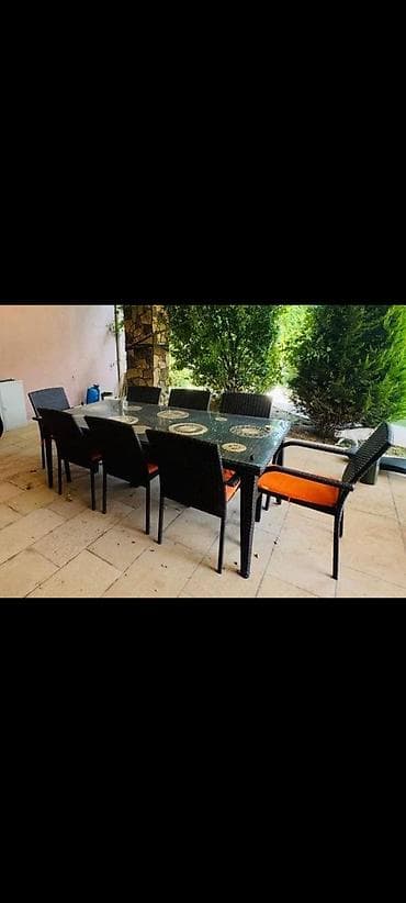 bağlar: *470₼ həsir MASA desti :-TƏCİLİ SATILIR‼️* 8oturacağı var 1250₼alınıb — 1