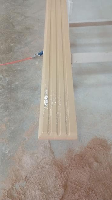 MDF plintus – dekorativ döşəmə-kənaqa qəlibi - Material: sıx MDF