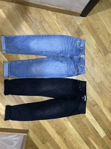 подарки на день рождения: Zara Brend Usaq şalvarı daxildir. 11/12 152sm Bir şalvar açıq mavi — 2