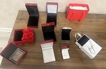 toxuma saplar: Hədiyyə paketi, rəng - Qırmızı — 2