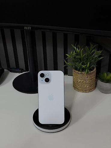 iphone 16 128: IPhone 15, 128 GB, Ağ, Simsiz şarj, Face ID — 3