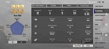 PUBG Mobile oyun hesabı – zəngin kosmetik kolleksiya 59 səviyə — 10