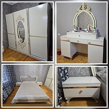 90: Endirim 980azn Yataq otağı mebeli Yataq baza matras Yoxdur. Ela — 1