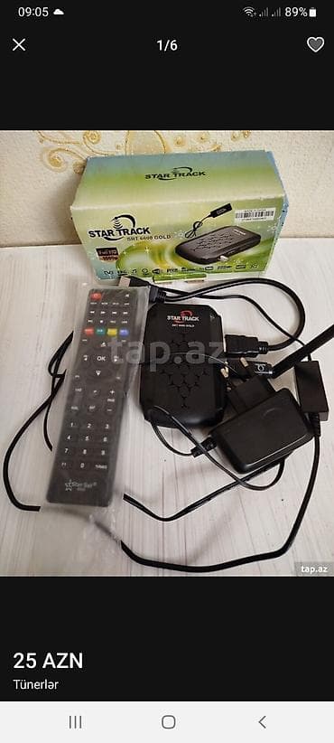 tv antena: Yupiter peyk antenası + Star Track SRT 6600 Gold tuner dəsti Məhsulun — 2