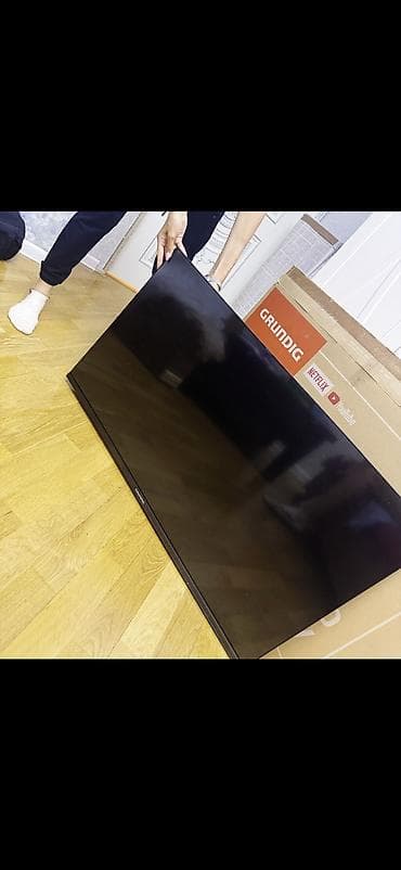Grundıg Televizor smart 102 ekran 250 azn satilir‼️ tezedir islenmeyib