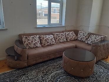 dekor gul: Künc divan, Qonaq otağı üçün, Açılan — 6