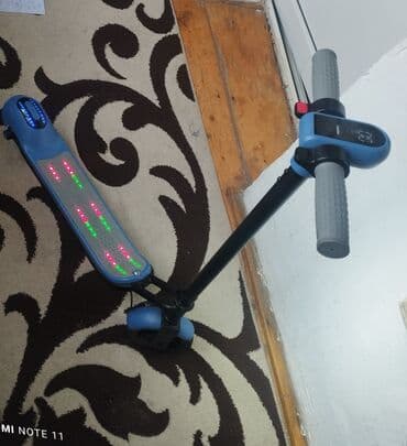 Электросамокаты: Uşaq elektrik skuteri Xüsusiyyətlər: - Rəng: mavi-qara, gövdə və — 1