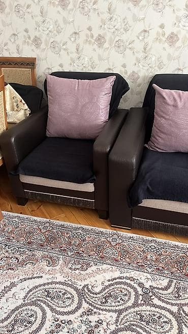 islenmis divan kreslo ucuz: Divan, 2 kreslo — 2