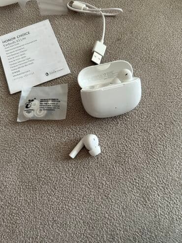 honor qulaqlıq: Yeni Simsiz (Bluetooth) Qulaqcıqlar, Honor, rəng - Ağ — 2