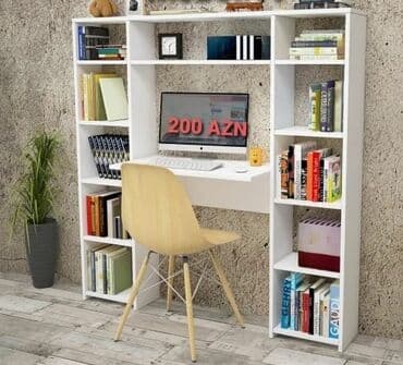 ütü masa: Oğlan və qız üçün, Yeni, Siyirməli, Yazı masası, Stulsuz — 5