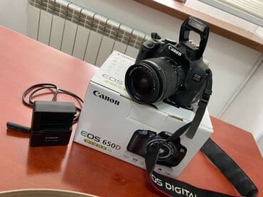фотоаппарат фуджифильм s2950: Canon 650D Üzərində adapteri, qutusu, original batareyası və 8gb — 1
