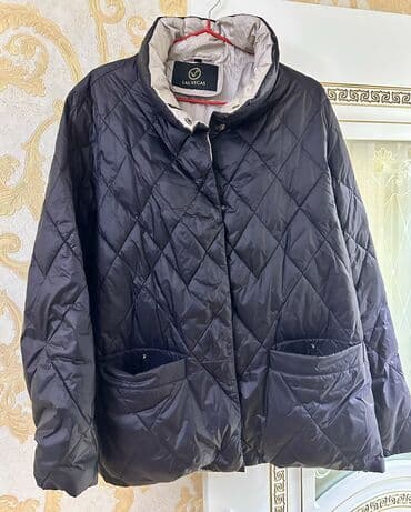 kostum: Qara rəngli qadın qış üst geyimləri dəsti 1) Uzun şişmə palto - Rəng — 4