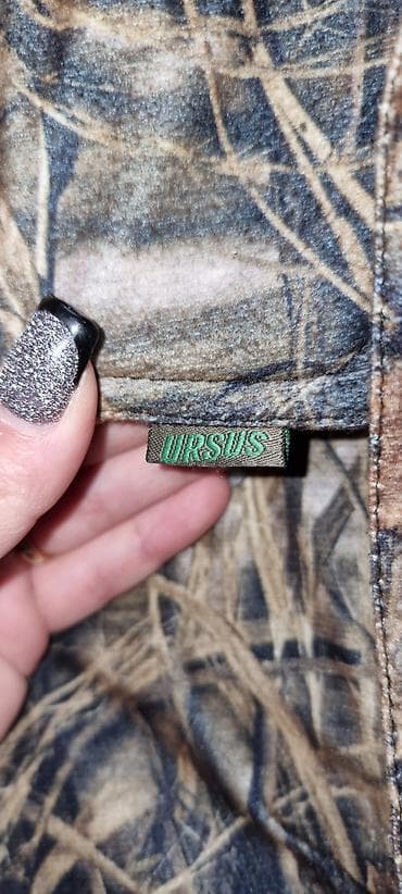 balıqçı ləvazimatları: URSUS brendi qışlıq kamuflyaj dəsti Ovçular üçün,çox galın. Super — 5