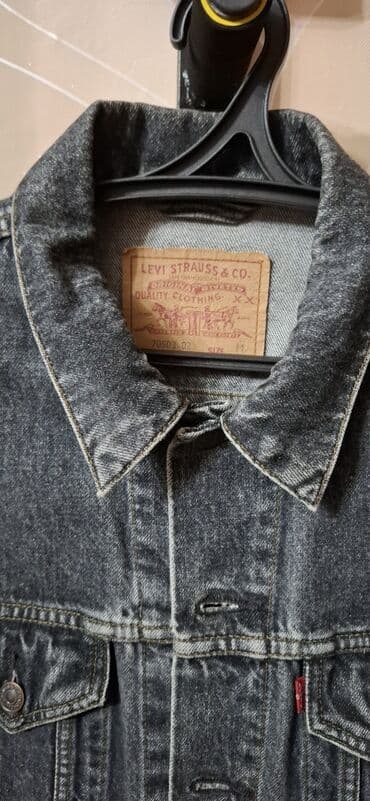 Pencəklər: Levi’s marka cins gödəkçə - Klassik Levi Strauss & Co. dizaynı — 5