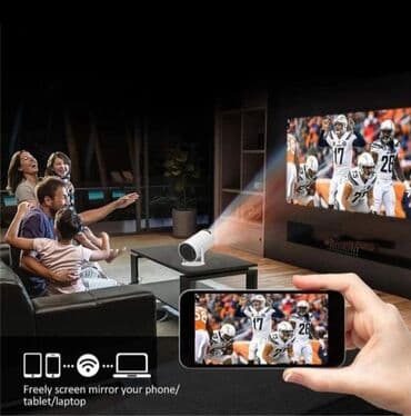 android maqnitafon: İşlənmiş Portativ Proyektor Android, Pulsuz çatdırılma — 4