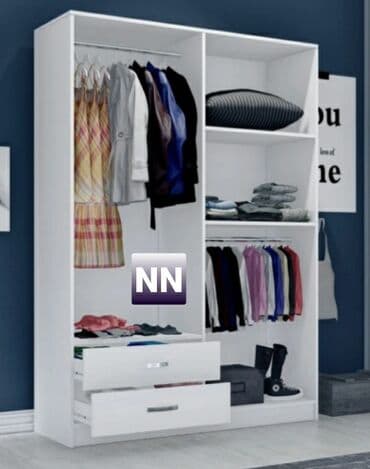 mətbəx skaflari: Yeni, Açılan, 4 qapılı Düz dolab, Dolab-asılqan — 2