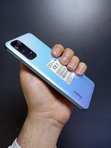 redmi s10: Redmi Note 11, 128 GB, rəng - Göy, Barmaq izi — 8
