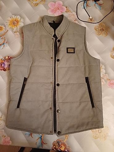 Jilet, Prada, 2XL, rəng - Boz