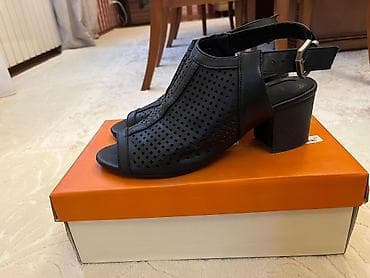 gön dəri: Məhsul: Qadın açıq burunlu sandal Razmer 37 - Brend: Bata (içlikdə — 3