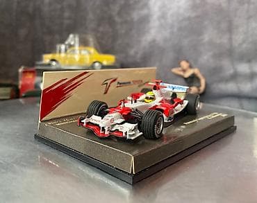 CD, DVD disklər və kassetlər: Коллекционная модель Panasonic Toyota Racing TF106 Showcar 2006 Pilot — 6