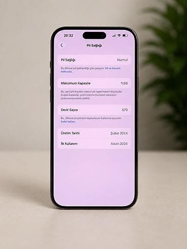 IPhone 15 Pro Max, Space Gray, Simsiz şarj — 2