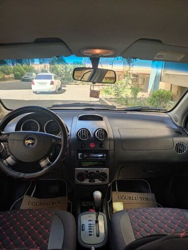 kompressor teh: Chevrolet Aveo hatchback - Kuzov: 5 qapılı hatchback, qırmızı rəng - — 3