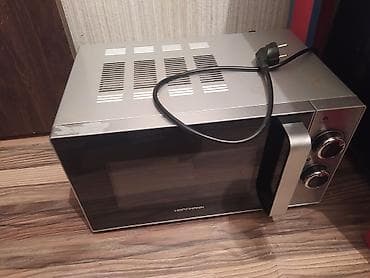 pizza sobası: Mikrodalğalı soba Hoffmann, Ayrıca dayanan, Mikrodalğalar ilə, rəng - Gümüşü — 1