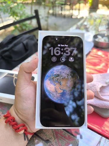 iphone 14 mini: IPhone 14 Pro, Gümüşü, Face ID — 2