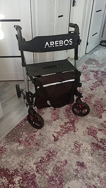 icare taxi: AREBOS 2-in-1 rollator və nəqliyyat kreslosu - Brend: AREBOS - 2 — 2