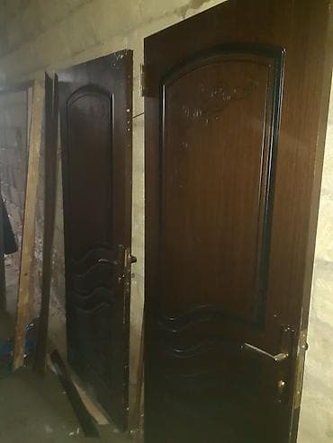 Təmir və tikinti: Məhsul: Otaq qapıları (bir neçə ədəd) - Material: MDF/taxta əsaslı — 2
