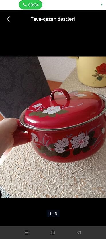 Qazan, rəng - Qırmızı