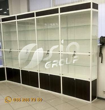 Maqaza ucun vitrin yiqilmas Bizdən təklif almadan vitrin sifariş