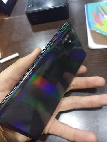 Samsung Galaxy A51, 64 GB, rəng - Qara, Barmaq izi — 4
