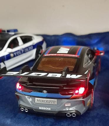 Ovçuluq və balıqçılıq: BMW M8 GTE 1/24 ölçü Təzədi satıram bir çox özəlliy işıqlarısəs — 4