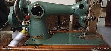 antik stullar: UNION tikiş maşını – “Made in USSR” - Mexaniki tip, çuqun-gövdəli — 2