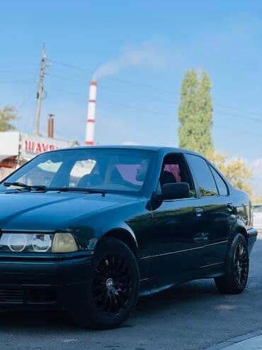 bmw 3 серия 325ix kat: BMW 3 Series E36 sedan - Kuzov: 4 qapılı sedan, tünd yaşıl rəng - — 3