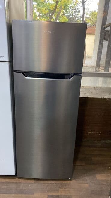 Ikili qapılı soyuducu (üstdə dondurucu) - Korpus: paslanmayan polad lalafo.az -da Ikili qapılı soyuducu (üstdə dondurucu) - Korpus: paslanmayan polad