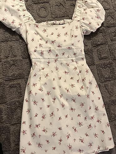 tul donlar: Ağ rəngli STRADIVARIUS don — 1