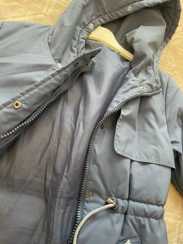 zara xs: Məhsul: Qadınlar üçün qış parka-kaban - Rəng: Boz-mavi - Uzunluq — 3